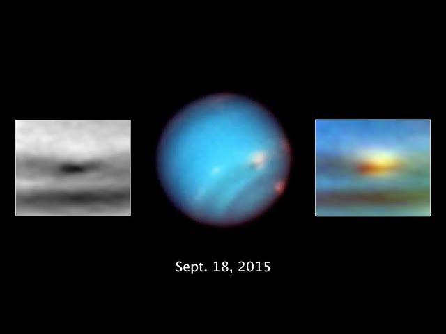 Watch Storm on Neptune Fizzle Out in Hubble Time-Lapse