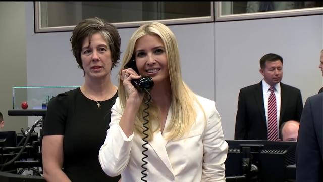 Ivanka Trump Talks to the International Space Station