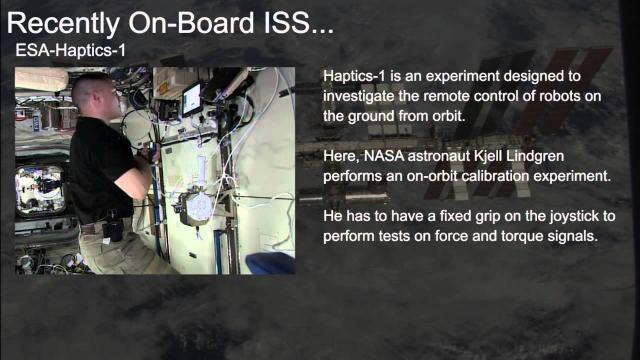 Monthly ISS Research Video Update for December 2015