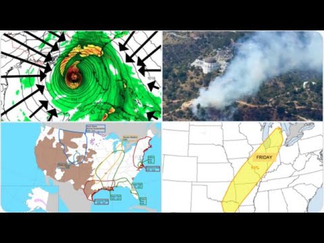 MAYDAY HURRICANE WATCH! James Dean Fire! Holy Solar Flux 171! Severe Weather! Heavy Snow?!