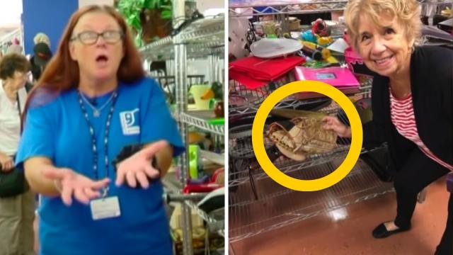 Mom Picks Up Old Glove At Goodwill, Calls For Help When She Sees The Name
