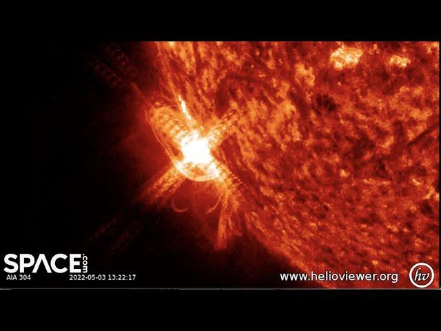 Sun erupts with stunning X1.1-class flare
