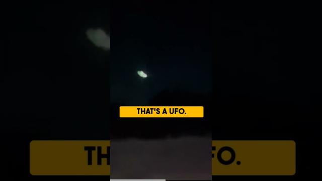 UFO spotted in Northern Saskatchewan, Canada, Feb 2024 ???? #shorts #viral #foryou