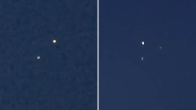 Security Officer Films Mysterious UFOs with Dropping Orbs over Fairbanks, Alaska - FindingUFO