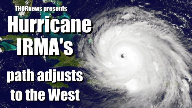 Major Hurricane Irma's Track adjusts West -Worst Case Scenario for Florida