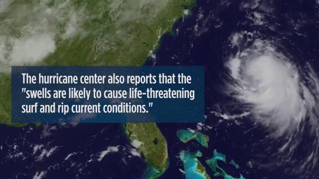 Hurricane Gert Tracked by NOAA Satellite