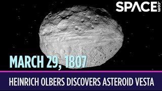 OTD in Space – March 29: Heinrich Olbers Discovers Asteroid Vesta