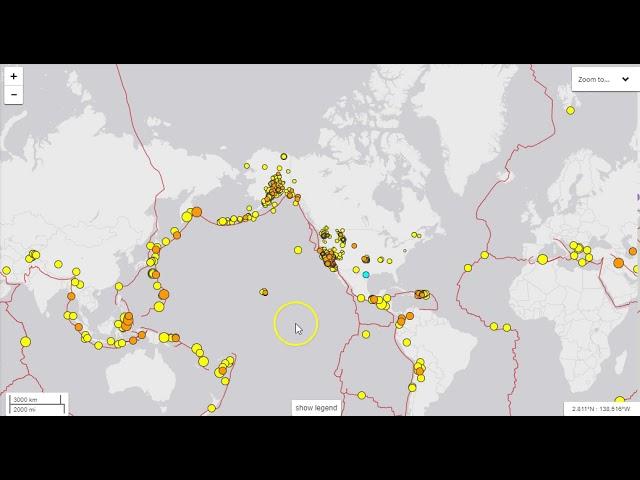 Earthquakes. The Earth has been ringing like a bell this week.