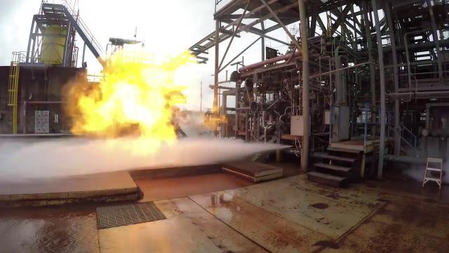 Hotfire! Future Vega rocket's 3D-printed engine component tested