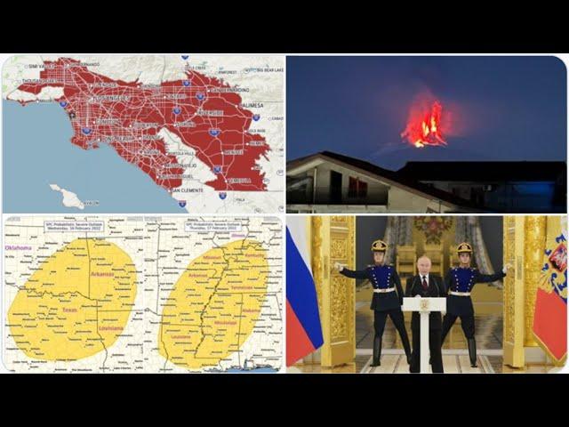 Red Alert! Mount Etna Erupts! BIG Storms coming Next Week!  Superbowl HEAT! WW3 Olympics WTF?