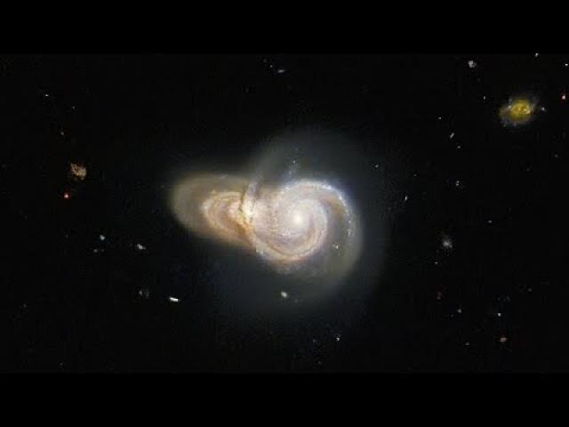 Video of A Galactic Overlap