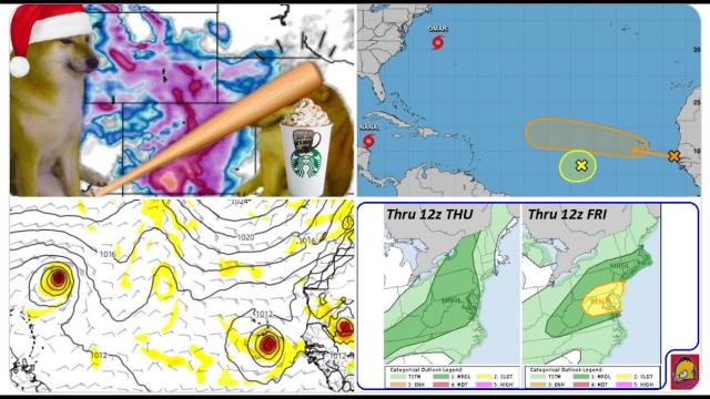 Tropical trouble brewing for East Coast USA? Texas flood! NE Severe Weather & Peak Hurricane Season