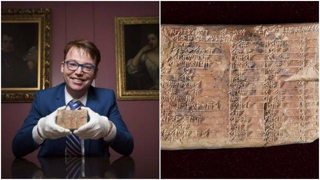 Experts Translated This 3700 Year Old Tablet  And The Discovery Was Amazing