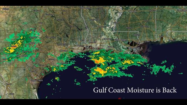 Rain in Austin & Houston & Louisiana and a minor THORnews rant about opinion.