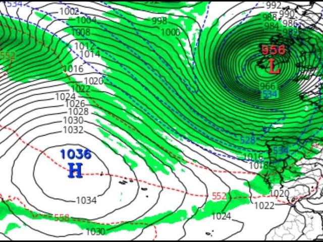 Red Alert! Category 3 Eurocane to hit Europe & Blizzard & Flood to hit Hawaii.