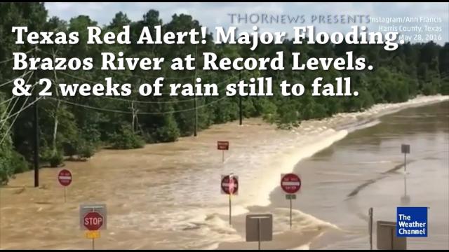 Red Alert! Major Texas Flooding with 10 days of rain & storms to follow!!!