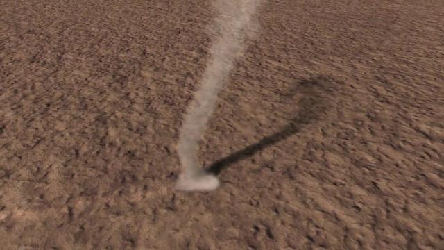 See a Mars twister and watch it move in an animation