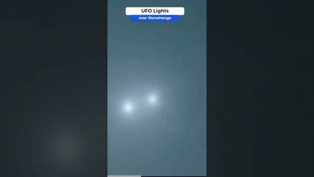 UFO Lights over Stonehenge UK, Dec 2019 ????#shorts