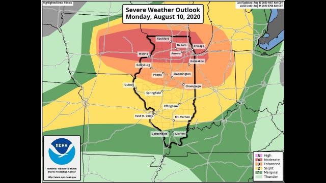 Alert! Iowa & Illinois DERECHO! & Europe Heatwave & Storms!