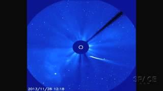 Comet ISON Still Alive As It Nears Thanksgiving Perihelion | Time-Lapse Video