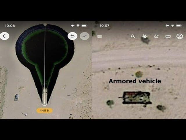 Crashed UFO Surrounded By Tanks Found On Google Maps