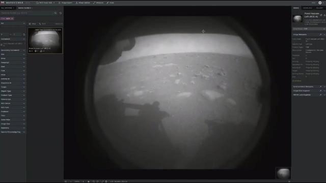 See Perseverance's first image of Mars after touchdown