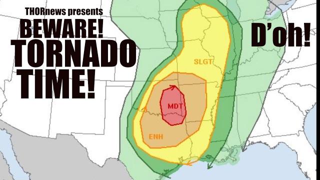 Alert! Tornadoes! Wind! Hail! Rain! Texas. Oklahoma! Kansas! Arkansas! + Stromboli Volcano action