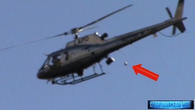 LAPD Helicopter Releases UFO Caught On Video! 2018