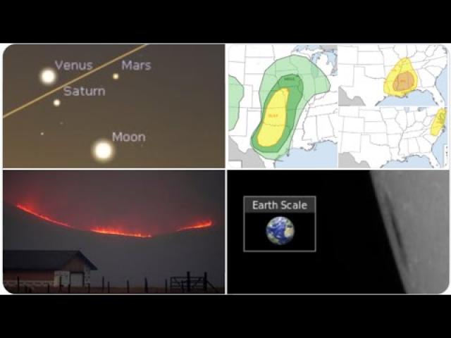 Red Alert! Colorado Fire! China Lockdown! 3 Days of Severe Weather USA! New Giant Sunspot!