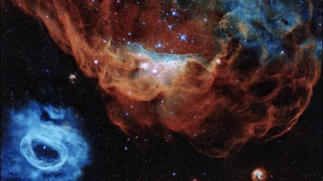 Beautiful nebulas in 'never-before-seen' Hubble 30th anniversary view