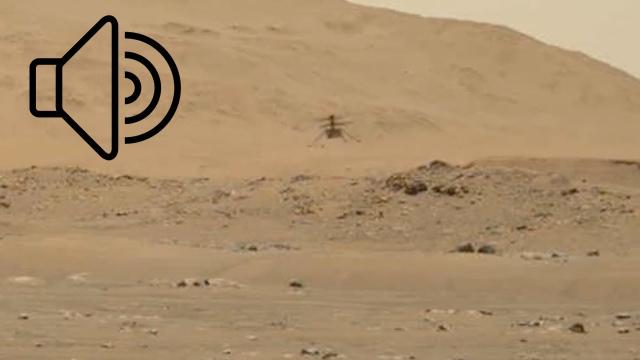 Hear Ingenuity fly on Mars with enhanced audio captured by Perseverance