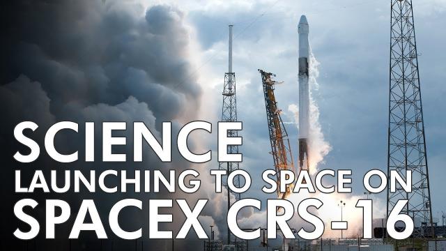 Highlights of Science Launching on SpaceX CRS-16