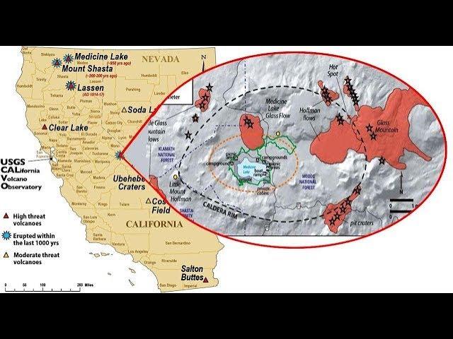 Eruption possible as California supervolcano hiding cubic 240 miles of magma