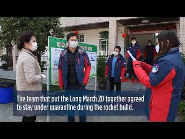 Chinese rocket builders agreed to quarantine to avoid coronavirus exposure