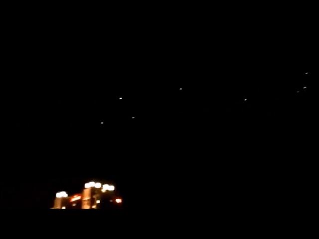 A fleet of orbs over Rome, New York