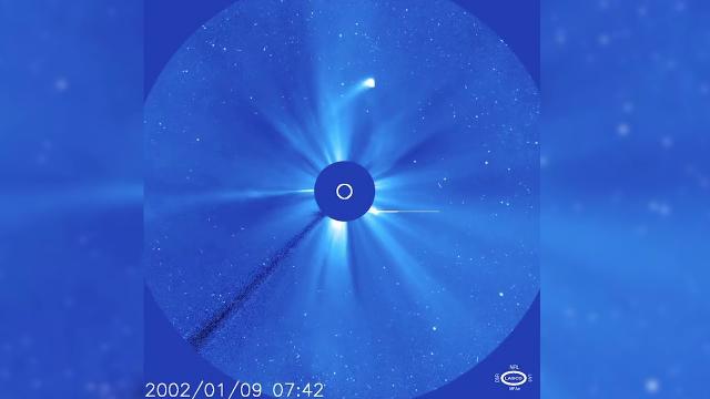 Comet Makes 5th Appearance for Sun Observatory