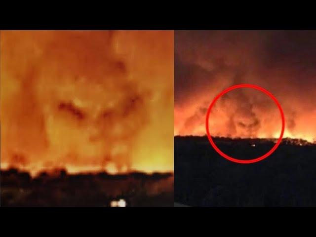 Spooky 'Demon Face' Spotted in Smoke From Australian Wildfires