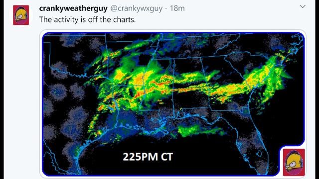 Warning! The Activity is off the Charts! Tornadoes! Wind! Hail! Texas! Mississippi! LA!