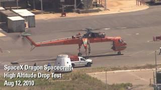 SpaceX Testing - Dragon Drop Test (HD)