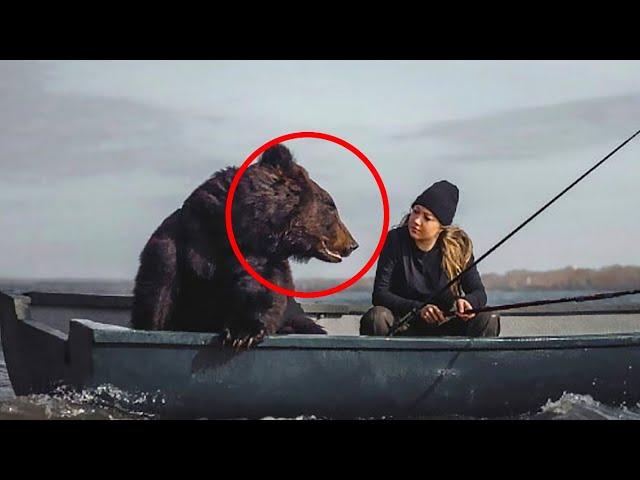 This Woman’s Best Friend Is A Bear – But One Day The Bear Does Something Unexpected