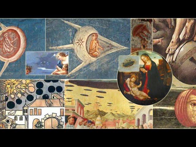Ancient Paintings of Alien Spacecraft or Angelic Vehicles?