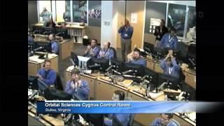 Cygnus Spacecraft Captured By Space Station | Video