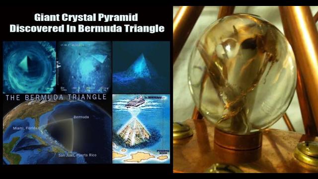 A Giant Crystal Pyramid In The Bermuda Triangle