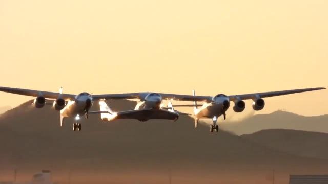 Watch Virgin Galactic's WhiteKnightTwo and Unity Take Off for Historic Trip to Space