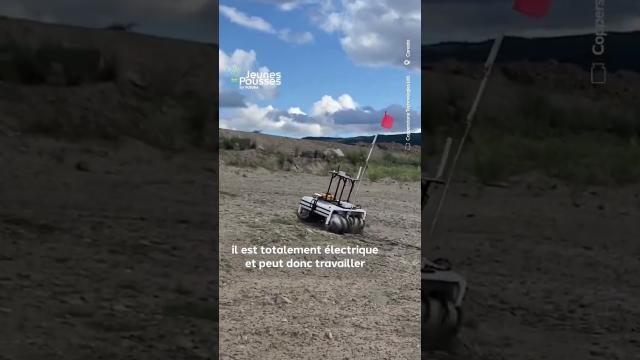 Hélix le robot autonome qui défie tous les terrains pour collecter des données !