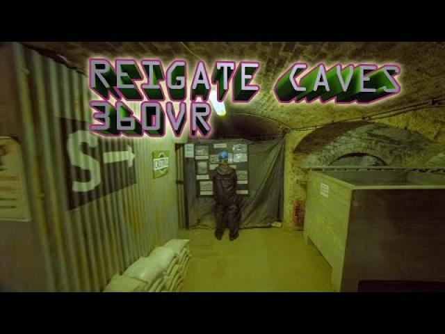 Reigate Caves Full Explore 360VR AIR RAID SHELTERS  360
