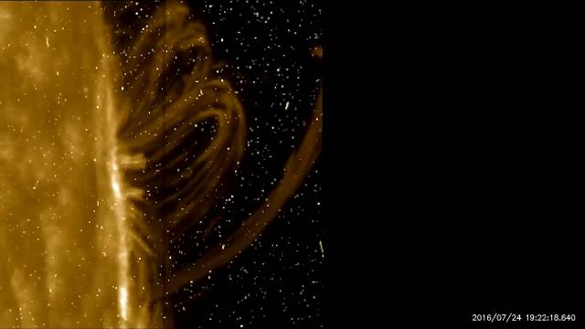 Sun's Plasma 'Rain' Captured In High Detail By NASA Probe | Video