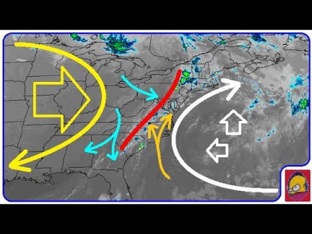 Really weird weather over the Carolinas the next week. Storms in NE today & Eyes on the Tropics