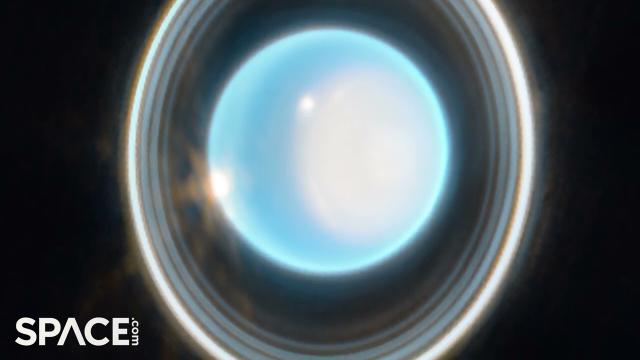 Uranus in 4K! James Webb Space Telescope sees the planet, its rings and moons