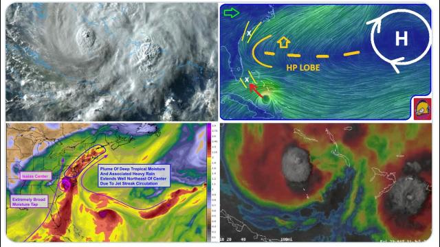 Hurricane Isaias could hit Florida as Category 2+ & Carolinas as Cat 3+ ASTEROID FIGHT CLUB EDITION